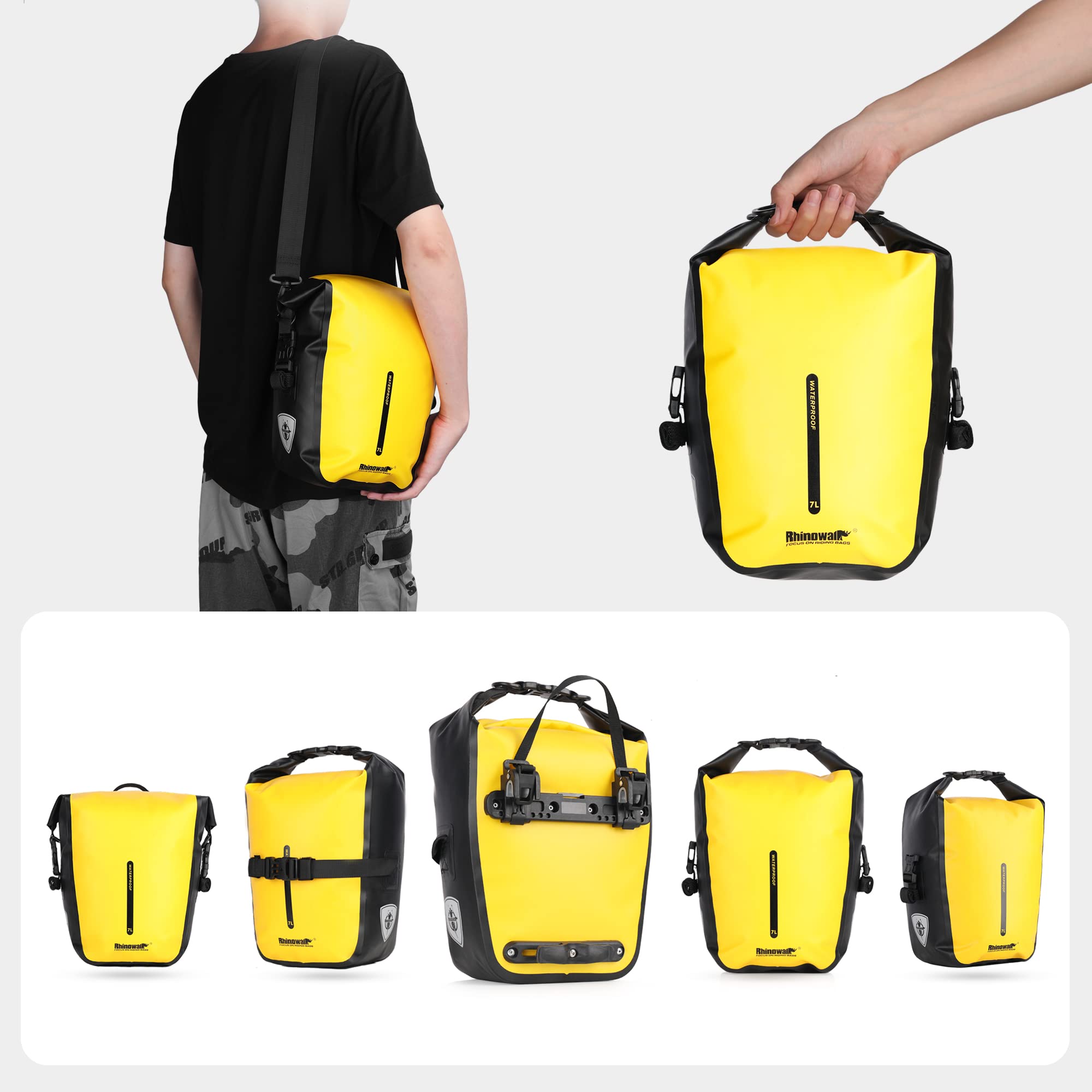 プジョー自転車　サイドバッグ Amazon.co.jp: J-Power 自転車 パニアバッグ 7L 防水 前後輪両用